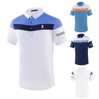 Golf short-sleeved t-shirt mens thin section summer new casual sports mens top GOLF clothing quick-drying and comfortable FootJoy Le Coq PING1 Odyssey TaylorMade1 Master Bunny PXG1⊕◕