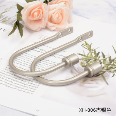 Bedroom Hook Home Hook Bathroom Hook Simple Buckle Design U Hooks Iron Clip Metal Hook Curtain Hold U Shaped Hook