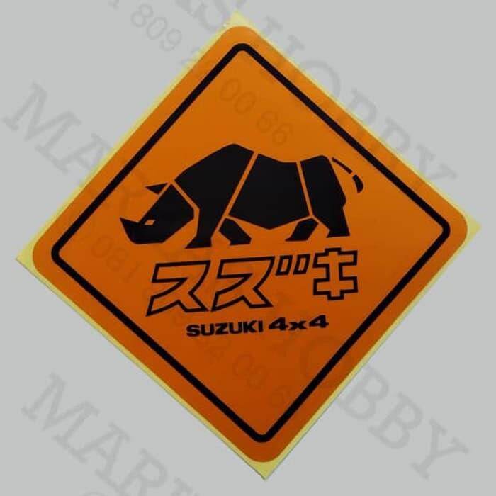 Stiker Suzuki Jimny 4 x 4 Orange | Lazada Indonesia