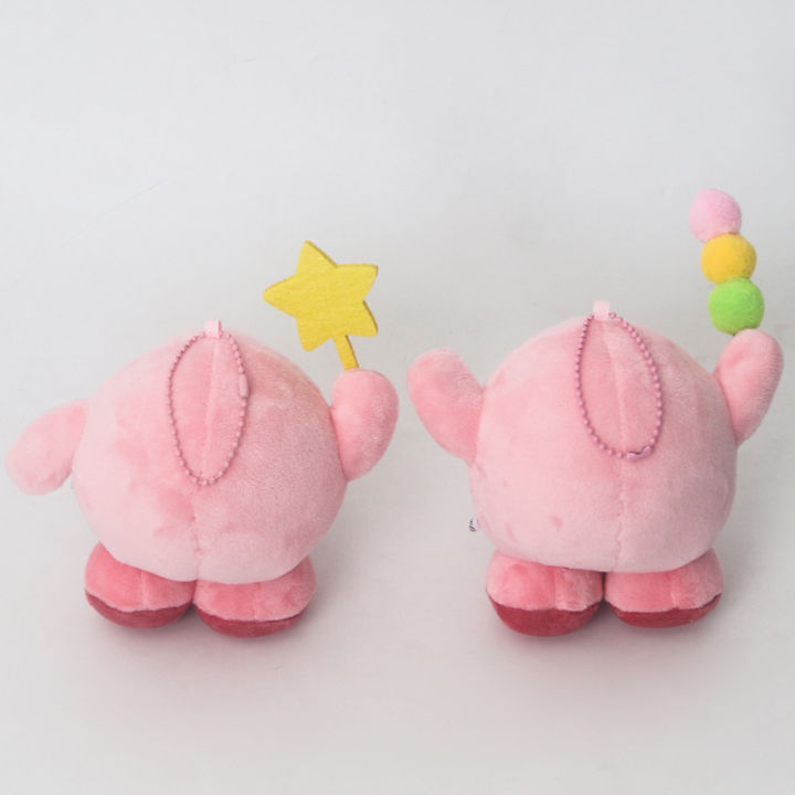 cute-kirby-plush-dolls-gift-for-girls-kids-bag-pendant-lollipop-star-stick-stuffed-toys-for-kids-keychain-doll