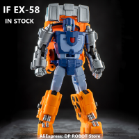 Dalam Stok Transformasi Kilang Besi Jika EX-58 EX58 Huffer Homown Watcher ตุ๊กตาขยับแขนขาได้ dengan