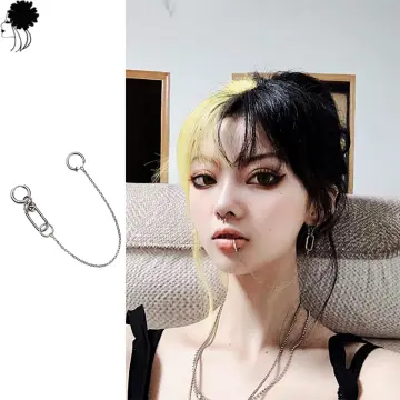 Fake lip to ear on sale chain