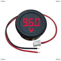 Super LED Digital Display แบบวงกลม2สาย voltmeter DC 5-100V DC Digital voltmeter