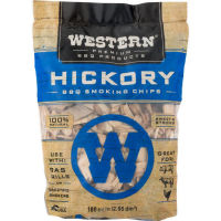 Hickory BBQ Smoking Chips Western 1 KG.