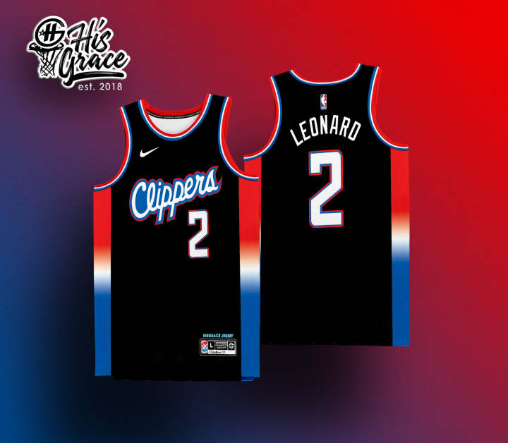 2022 LOS ANGELES CLIPPERS LEONARD CITY EDITION HG JERSEY