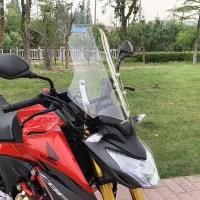 อุปกรณ์เสริมรถจักรยานยนต์กระจกหน้ารถนำเข้าสำหรับ Honda Cb190r Cbf190r