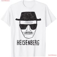 【New】【hot tshirts】Cool followers เสื้อคู่ชายหญิง Breaking Bad Heisenberg Head Shot Sketch T-Shirt เสื้อยืด ผู้หญิง2022