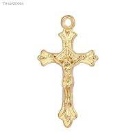 ✠ WholesaleDIY Accessories For Jewelry Cross Jesus TagChristmas Gifts Zinc Alloy Material Manufacturing Jewelry Making12PCS