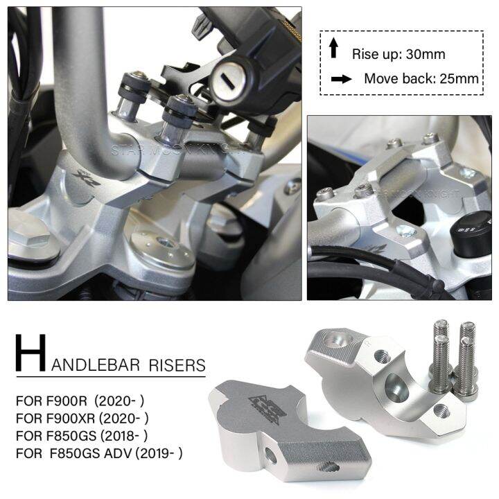 Motorcycle Handlebar Riser For BMW F850GS F 850 GS F850 GS Adventure