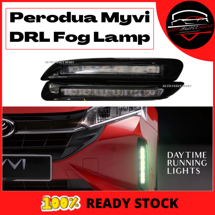 Perodua Myvi 2022 GN3 Pentair DRL LED Running Daylight Fog Lamp Light