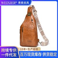 ธุรกิจ Mens Shoulder Messenger แบบพกพาขี่ยุทธวิธีกระเป๋าคาดหน้าอกลำลองกระเป๋าเป้สะพายหลังขนาดเล็กสำหรับผู้ชายและผู้หญิง