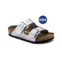 Birkenstock รองเท้าแตะ เด็กผู้หญิง รุ่น Arizona สี Silver - 1005886 (regular)