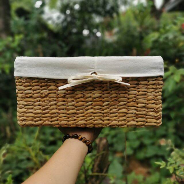 3\Native seagrass basket / organizer Lazada PH