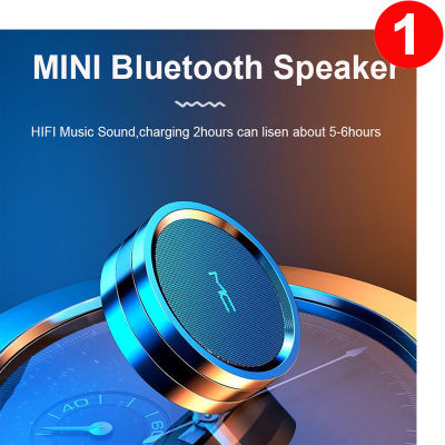 Mini Bluetooth Sound Box Portable Bluetooth Speakers with AUX TF Card HIFI Music Column for Smartphone PC