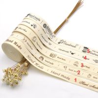 ▲ 5M Beige Cotton Handmade Labels Gift Wrapping Ribbon for Handmade Items DIY Crafts amp; Sewing Accessories Decor Supplies 15mm