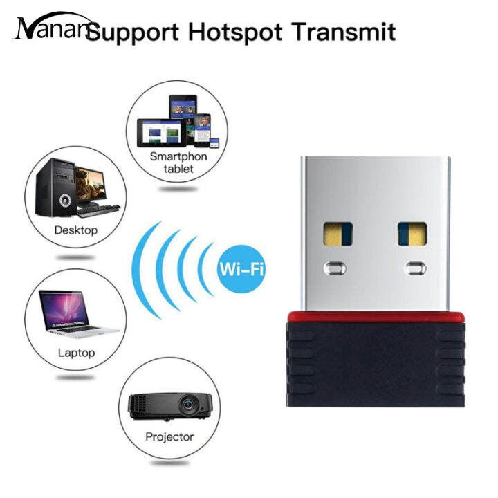 150เมตร-wifi-usb-2-0อะแดปเตอร์เครือข่ายมินิที่มีประสิทธิภาพ802-11-b-g-n-lan-การ์ด-wi-fi-dongle-สำหรับแล็ปท็อป-pc-1-14ช่อง