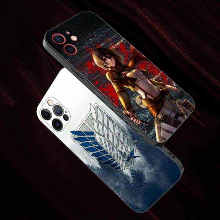 สินค้าใหม่ในสต๊อก-เคสเคสสำหรับ-apple-iphone-14-14-13-12-11-pro-max-13-12-mini-xr-x-7-8-plus-6-6s-เคสโทรศัพท์แบบซิลิโคนผ่าพิภพไททันโจมตี