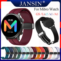 สาย Mibro Watch Lite2 ของแท้ สายนาฬิกา Mibro Watch x1 สายแม่เหล็ก สายซิลิโคนสำหรับเล่นกีฬา Mibro Watch A1 สายนาฬิกาอัจฉริยะ