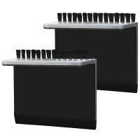 Sink Scrapers and Countertop Brush Multifunctional Kitchen Sink Scraper Cleaners and Vegetable Cleaning Brushes