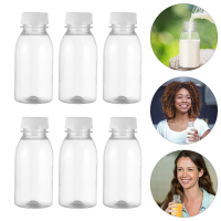 ขวด Bottl Waterdrink เครื่องดื่มคอนเทนเนอร์ Clear Emptystorage กาแฟโยเกิร์ตกีฬา Camping Leakproof ฝาปิด Reusable