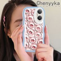 เคส Chenyyka สำหรับ Infinix เคส3D การ์ตูนร้อน20 5G ลายหมูน่ารักสร้างสรรค์แฟชั่นลายคลื่นครีมซิลิโคนแบบใสโทรศัพท์ป้องกันเลนส์กล้องกล่องกันกระแทกเคสนิ่มใส