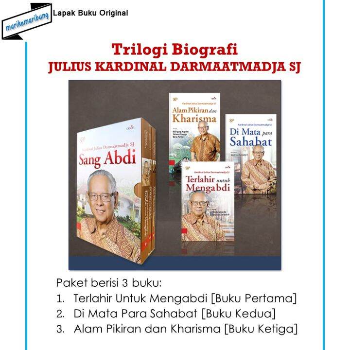 Trilogi Biografi JULIUS KARDINAL DARMAATMADJA SJ | Lazada Indonesia