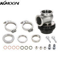 KKmoon MVS 38Mm Wastegate อลูมิเนียมด้านบนเหล็ก V-Band External Waste Gate สำหรับ Supercharge Turbo Manifold 14PSI