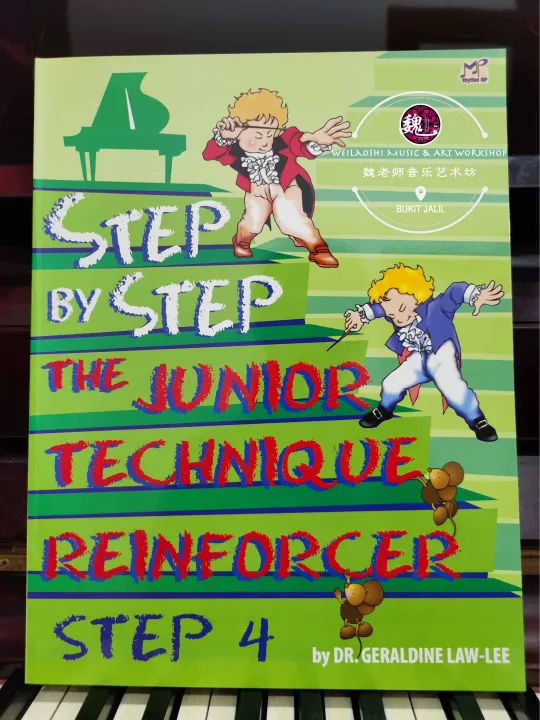 Step by Step Piano Course The Fun Way Step 4 Music Book by Dr