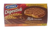 ✔(แพ็ค2)✔Mcvities Milk Choc Digestive 200g/แมคไวตี้ส์ มิลค์ ช็อก ไดเจสทีฟ 200g