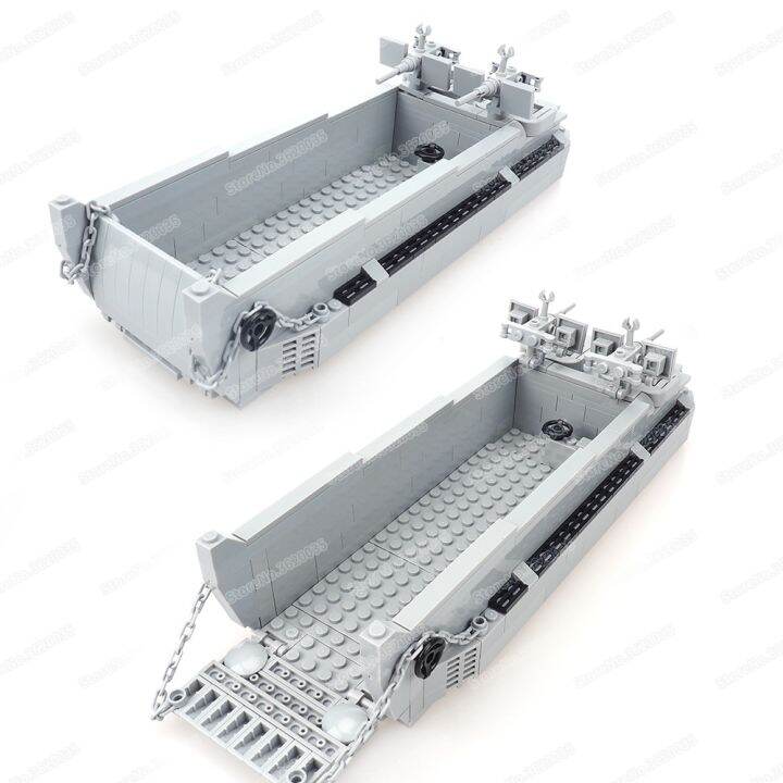 การลงจอดยาน-lcvp-ทหารบล็อคก่อสร้าง-ww2ร่างทหารการรบพิเศษของเล่นเด็กผู้ชายของขวัญเด็กแบบจำลองกองทัพ