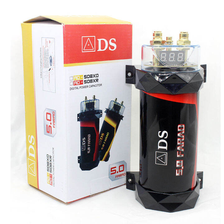 [COD] Car Audio Modification Fever Amplifier Subwoofer Capacitor 5.0