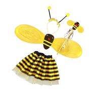 Gociy 4 Chiếc Bumble Bee Honey Đầm Hóa Trang Halloween Cổ Tích Cho Trẻ Em