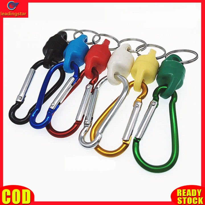 leadingstar-rc-authentic-magnetic-net-release-holder-super-strong-magnet-split-rings-keychain-hook-hangers-for-fly-fishing-tools