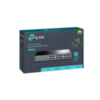 TP-Link Network TL-SG1024D 24-Port Gigabit Desktop/Rackmount Switch สวิตซ์ PoE