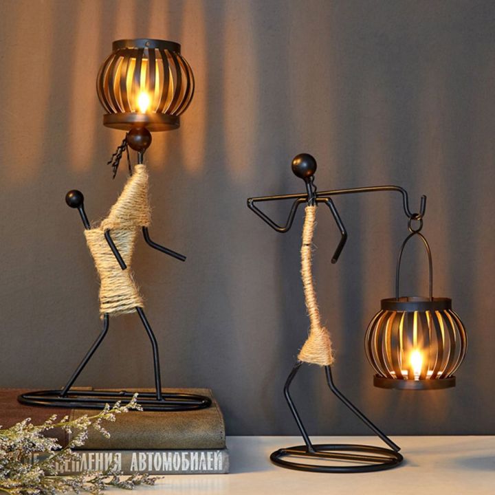 fashion-table-decor-art-handmade-figurines-candleholders-candlestick-holder-abstract-character-sculpture