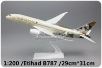 เครื่องบินโบอิ้ง787เครื่องบินโดยสารพลาสติก31ซม. 1:200นิ้วเครื่องบิน B787ประกอบแบบ DIY เครื่องบินจำลองเครื่องบินอากาศ