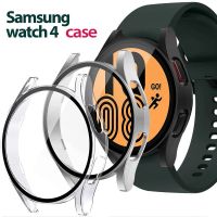 แก้ว + กรอบนาฬิกาด้านสำหรับนาฬิกา Samsung Galaxy 4เคส44มม. 40มม. รอบๆป้องกันการกระแทก Correa Galaxy Watch 4