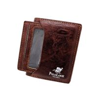 Ready StockOriginal Polo Louie Fashion Mens Short Wallet Vertical Faux Leather Card Bifold Wallet