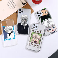 เคสโทรศัพท์ลายอนิเมะ Hunter X สำหรับ iPhone,เคส TPU เนื้อนิ่มสำหรับรุ่น12 13 11 Pro Mini XS Max 8 7X6S 6 Xr Plus SE 2022