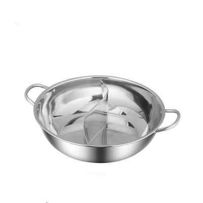 Unique Traditional Chinese Delicious Foods Hotpot Pot Stainless Steel Induction Cooker Gas Stove Kitchen Cookware Soup Cooking
