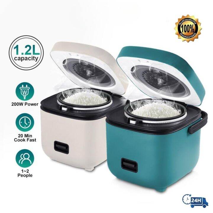 SG Mini Rice Cooker MultiFunction Single Electric NonStick 1.2L Mini