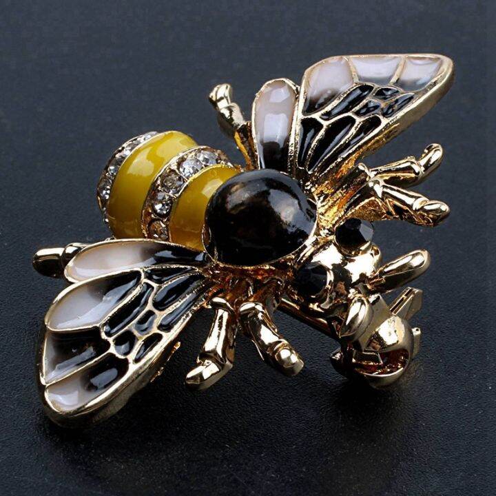 3x-fashionable-crystal-brooch-pin-costume-badge-party-jewelry-gift-fashion-bee