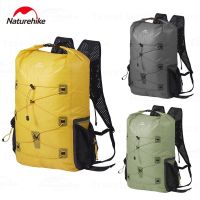 Naturehike 25L Camping Waterproof Bag 430g Ultralight 70D Nylon TPU Sports Backpack Shoulder Strap Breathable Portable HikingBag