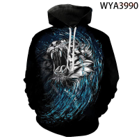 New Fashion Tiger Hoodies 3D Printed Men Women Children Sweatshirts Casual Boy Girl Kids Streetwear Pullover Long Sleeve Topstrend