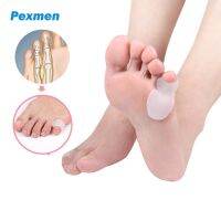 ◘◙ Pexmen 2/4/10Pcs Tailors Bunion Corrector Pad Bunionette Straightener Pinky Toe Separator Protector Shield Pain Relief Spacer