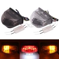 กระจกมองข้างมอเตอร์ไซค์ไฟเบรคท้ายรถจักรยานยนต์ CBR600RR ไฟสำหรับฮอนด้า LED CBR 600RR 600 RR 2007 2008 2009 2010 2011-2014