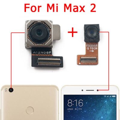 【☸2023 New☸】 anlei3 ด้านหน้าและด้านหลังกล้องหลังสำหรับ Xiaomi Mi Max 2 3 Max2 Max3โมดูลกล้องหลักสายเคเบิลงอได้อะไหล่ทดแทน