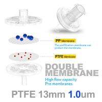 Filters,Hydrophobic PTFE Memne 1.0μm Pore Size,13mm Diameter,100 Pcs by Ks-Tek