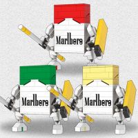 Creative Ideas Cigarette Mecha Robot Figures Bricks MOC Set 175PCS Bricks Building Blocks Kits Toys for Children Kids Gifts Toy