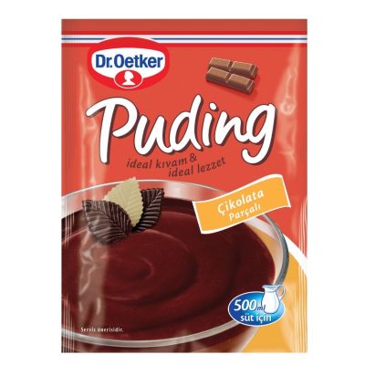 Turkish Foods🔹 ผงพุดดิ้ง pudding powder รส Chocolate ขนาด 115 กรัม สินค้าคุณภาพจากประเทศตุรกี วันหมดอายุ 12-2022